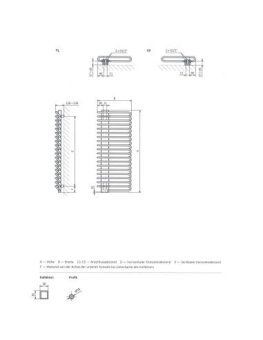 Chauffage central Michelle 1620x400