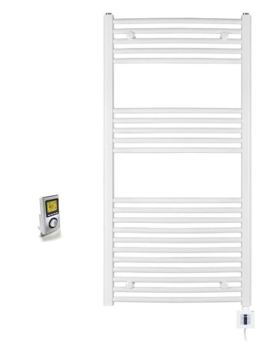 Sèche-serviette électrique Galbé Blanc
