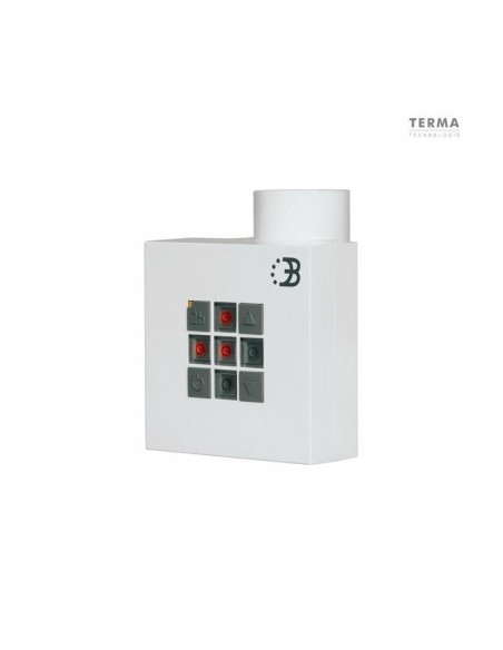 Sèche-serviette électrique Galbé Blanc