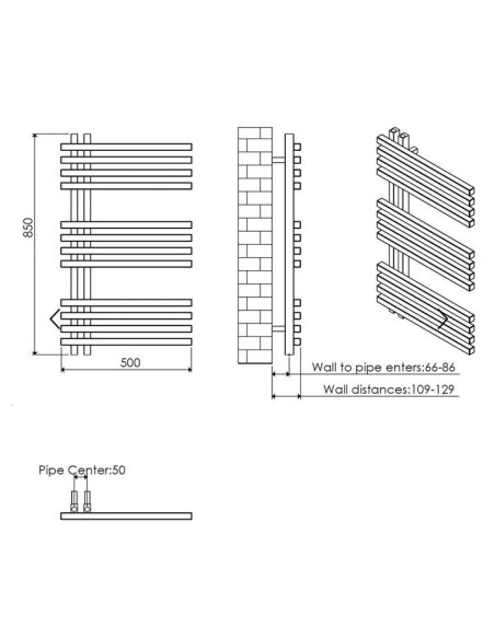 Radiateur ouverture latérale TERRA