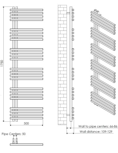 Radiateur ouverture latérale TERRA