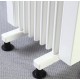 Roulettes pour radiateur à inertie