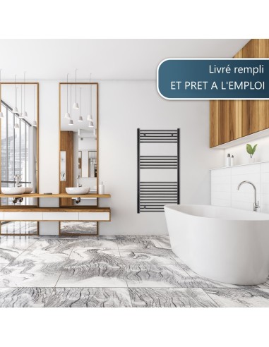 Sèche-serviette électrique échelle Chromé
