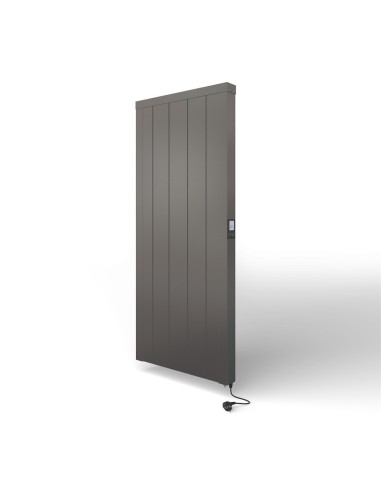 Radiateur inertie noir "FLAT" TECHNOTHERM