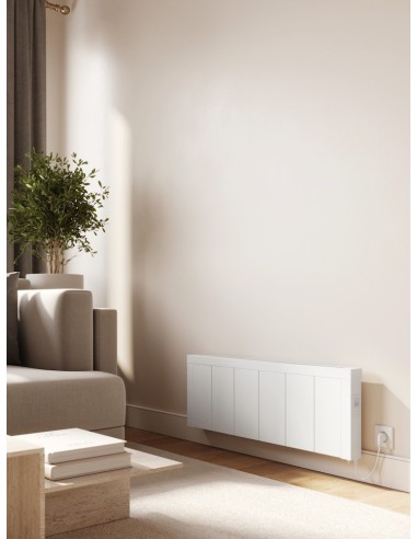 Radiateur inertie noir "FLAT" TECHNOTHERM