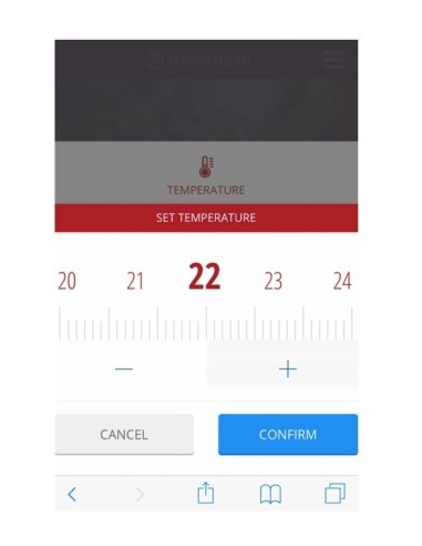 Radiateur inertie noir "FLAT" TECHNOTHERM