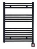 Sèche serviette électrique NOIR MAT