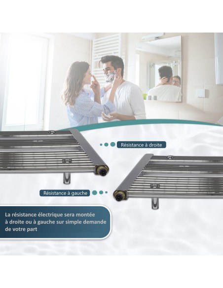 radiateur sdb chrome